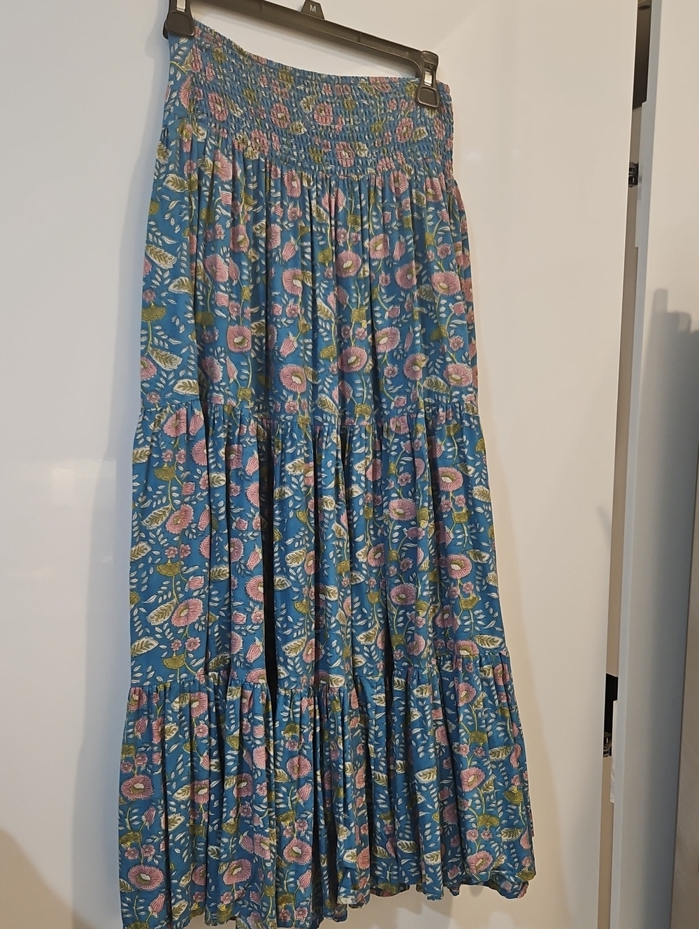 Natural Life Floral Tiered Maxi Skirt - Picture 5 of 7